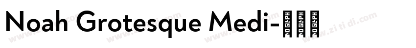Noah Grotesque Medi字体转换 Noah Grotesque Medi字体转换